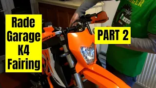 KTM 690 Enduro R - Rade Garage K4 Fairing (Part 2)