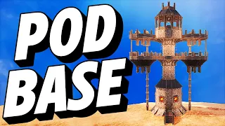 PvE POD BASE! Conan Exiles: Build Guide (No Mods)