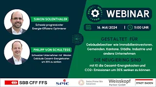 Minimieren Sie Ihre Energiekosten und CO2-Emissionen mit KI: Ein kostenloses Webinar von Oxoia