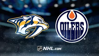 Arvidsson leads Preds' comeback versus Oilers, 4-2