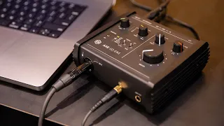 IK Multimedia AXE I/O ONE 1-Channel USB-C Audio Interface | Demo and Overview at NAMM 2023