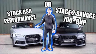 STOCK RS6 VS STAGE 2 RS6 | IS THE ADDED PERFORMANCE BETTER?