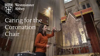 Caring for the Coronation Chair at Westminster Abbey