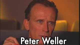 Peter Weller on NAKED LUNCH