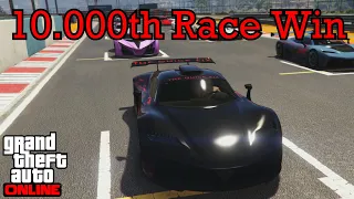 My 10.000th Race Win - GTA 5 Stunt Races