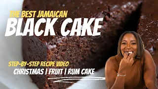 How to make the BEST Jamaican Black Cake 🇯🇲  | The Seasoned Skillet