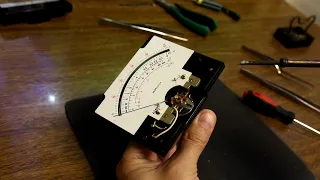 Tester 43101 - disassembly, balancing of the measuring head, checking the total deflection current.