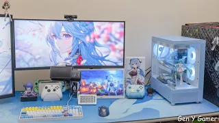 Desk Setup  2024 Ver. Genshin Impact Ganyu Theme