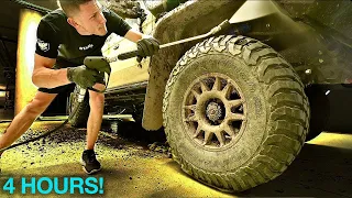 Land Cruiser Muddy Off-Road Detail: Can We Clean It In 12 Hours?