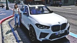 BMW X5M Competition 2020 tuning - GTA V test drive !