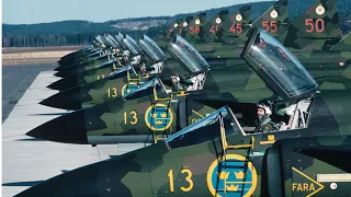 SF/SH37 & JA37 VIGGEN at F13 Wing (English Subtitles)