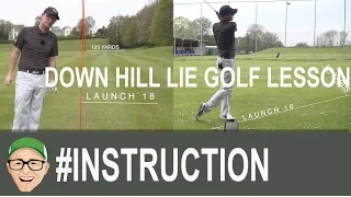 Downhill Lie Golf Lesson