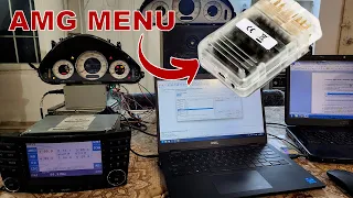Activating the AMG MENU with Vediamo and Openport on Mercedes W211, W219, CLS / Coding AMG Menu W211