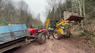 Zorlu Traktör günlükleri -1 derecede Orman şartları altında mücadele KURUDERE DAĞLIK ORMANI/KARASU