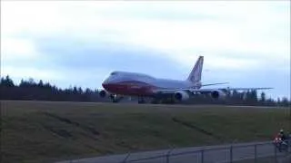 Boeing 747-8 Intercontinental First Flight