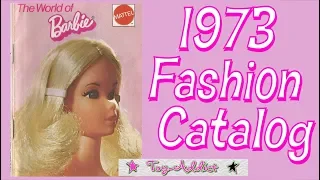 Vintage World of Barbie 1973 Fashion Clothes Catalog Mini Booklet ~ Toy-Addict