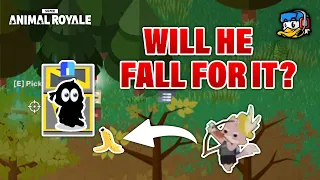 OUTSMARTING ENEMIES with Mole Crate Tricks 🤓 | Super Animal Royale | LiamxF | #sar