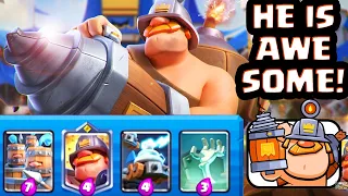 Mighty Miner Challenge in Clash Royale. I Found Best Deck? This Card is SO FUN!