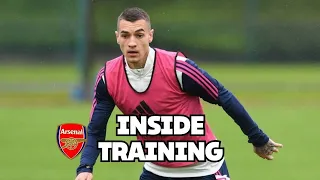 INSIDE TRAINING! All set for Newcastle United 💪 | ARSENAL TRAINING TODAY