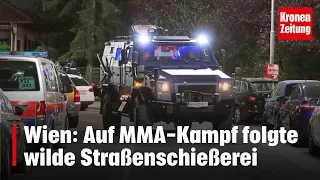 Wien: Auf MMA-Kampf folgte wilde Straßenschießerei | krone.tv NEWS