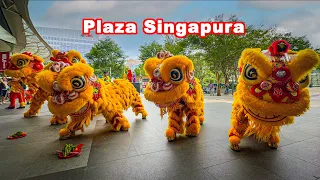 Auspicious Lion Dance | Plaza Singapura | CNY 2024 | Year of the Dragon