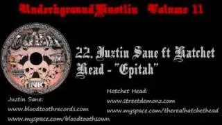 UGH VOL 11 22. JUZTIN SANE/HATCHETHEAD - "EPITAPH"