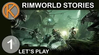 RimWorld Stories | ALIEN VS. PREDATOR - Ep. 1 | Let's Play RimWorld Gameplay