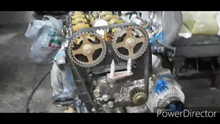 Метки грм мотора B20B Honda CRV