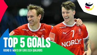Stunning goals from the last round! 🚀 | Top 5 Goals | Round 6 | Men's EHF EURO 2024 Qualifiers