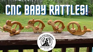 CNC Baby Rattles / Quick CNC Project / Shapeoko Pro CNC Project / Carbide Create Project