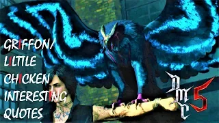 Devil May Cry 5 Brad Venable Voiced Griffon / Little Chicken All Interesting Moments (RIP Brad)