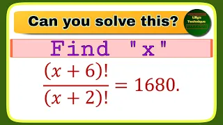 Math Olympiad Question | Nice Algebra Equation Solving | You should be able to solve this!#olympiad