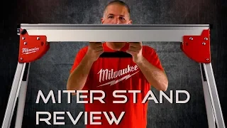 ✅  Milwaukee Miter Saw Stand 48-08-0551 Review