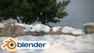 Creating Realistic Snow in Blender