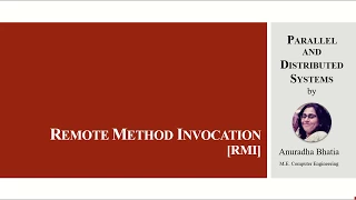 Remote Method Invocation