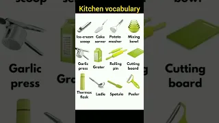 Kitchen vocabulary @ramsha-823 #englishconnection #shortsfeed #shorts #viralshort #viral