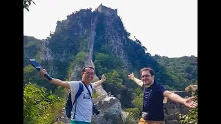 Wild Jiankou Great Wall Hiking！ Heaven stair, Upward flying eagle, Beijing Knot...
