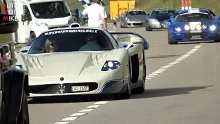 Hypercars Accelerating in Tunnel - Chiron Sport, MC12, Regera, TSR-S, Huayra Imola & MORE - SOC 2019
