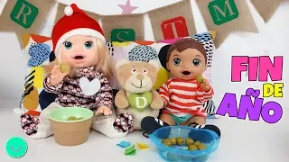 Fin de Año con la bebé Sara y Luke Baby Alive