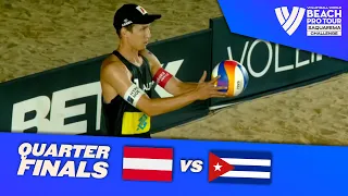 Hörl /Horst vs. Diaz/Alayo Moliner J.L. - Quarter Finals Highlights Saquarema 2024 #BeachProTour