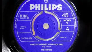 Mod - THE PEDDLERS - Whatever Happened To The Good Times - PHILIPS BF 1404 - UK 1965 Beat R&B Soul