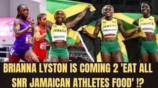 BRIANNA LYSTON IS COMING 2 'EAT DI FOOD" OF SHELLY ANN SHERICKA ELAIN N OTHER SNR JACAN ATHLETES ?