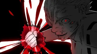 Sukuna's Black Flash | JJK 253 | Manga "Animation" [4K]