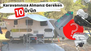 Karavanınıza Almanız Gereken 10 Ürün