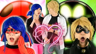 SECRET IDENTITIES REVEALED!  ADRIEN and MARINETTE | COSPLAY for TEENS