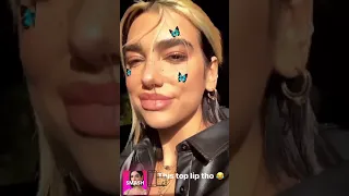 DUA LIPA INSTAGRAM STORIES