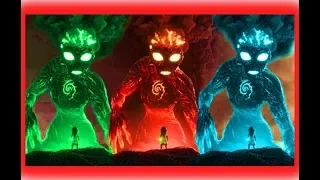 Learn Colors With MOANA MAUI VS TE FITI Funny Momment Videos Learning Video 2018 for Kids