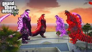 The Battle of Shin Godzilla ( GTA V Mods )