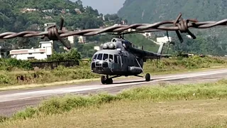 INDIAN AIR FORCE IN GAUCHAR || Mi-8 || GAUCHAR AIR STRIP || UTTARAKHAND || @kahinchaloyaar6817