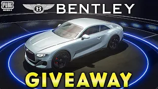 Can $20,000 of UC Get Me ONE Bently Skin? | 1 BENTLY Giveaway | PUBG MOBILE